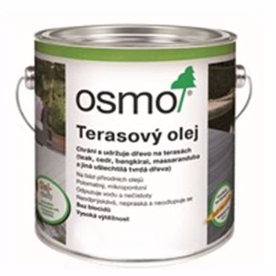 Obrázek z 016 OSMO terasový olej Bangkirai tmavý 2,5 l 
