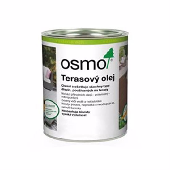 Obrázek z 007 OSMO Terasový olej Teak bezbarvý 0,75 l 